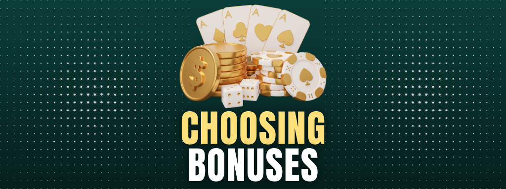 How to choose a casino bonus